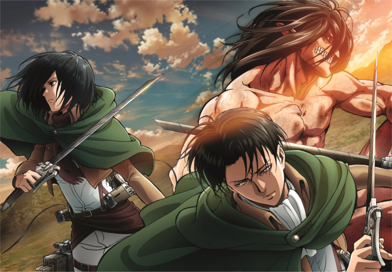 CLEMENTONI Anime Collection: Útok titánů Attack on Titans 500 dílků