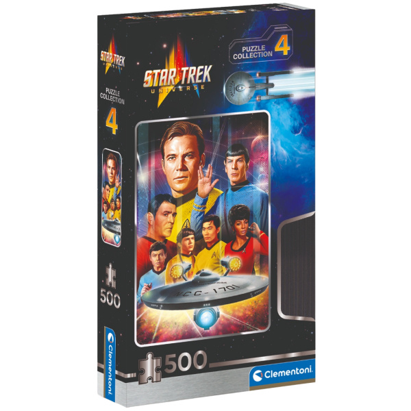 CLEMENTONI Star Trek: Posádka 500 dílků