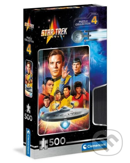 CLEMENTONI Star Trek: Posádka 500 dílků