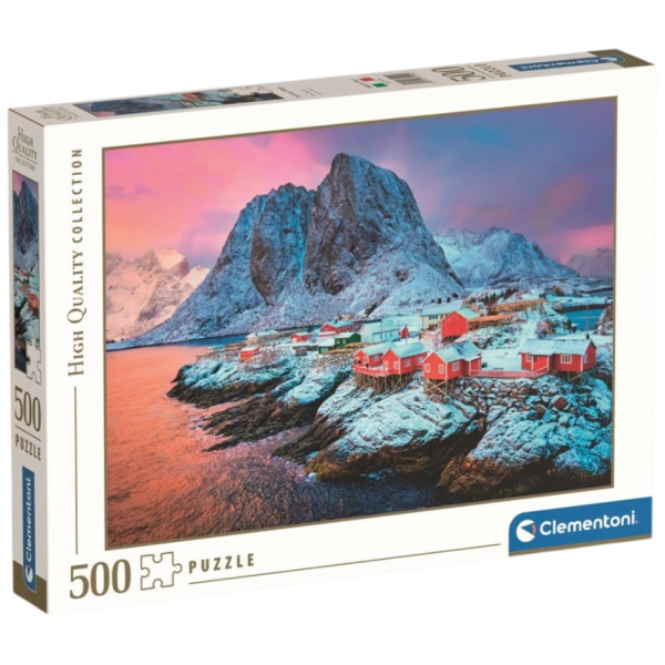CLEMENTONI Vesnice Hamnøy 500 dílků