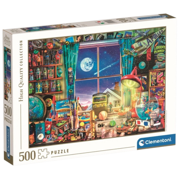 Puzzle 500 dílků Clementoni Měsíc