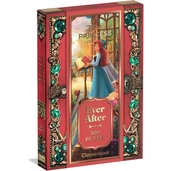 Puzzle Clementoni 500 dílků Disney princezny - Na věky: Ariel