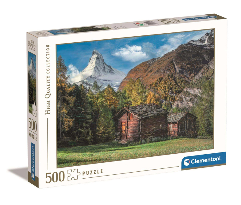 Clementoni - Puzzle 500 Nádherný Matterhorn