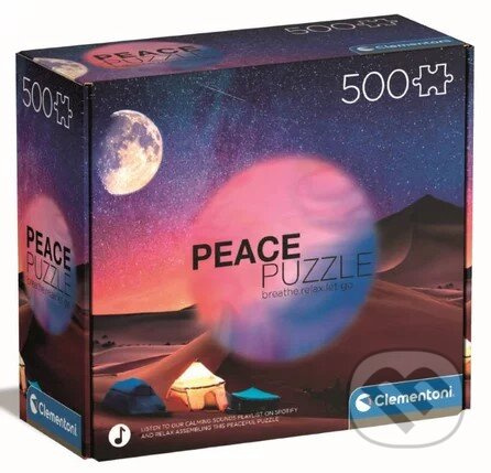 CLEMENTONI Peace puzzle: Hvězdná noc 500 dílků