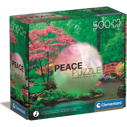 CLEMENTONI Peace Konejšivé kapky deště 500 dílků