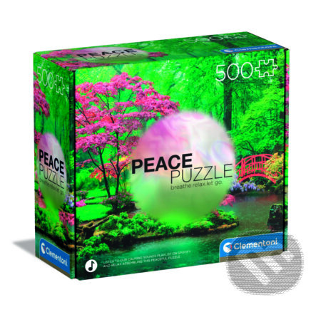 CLEMENTONI Peace Konejšivé kapky deště 500 dílků