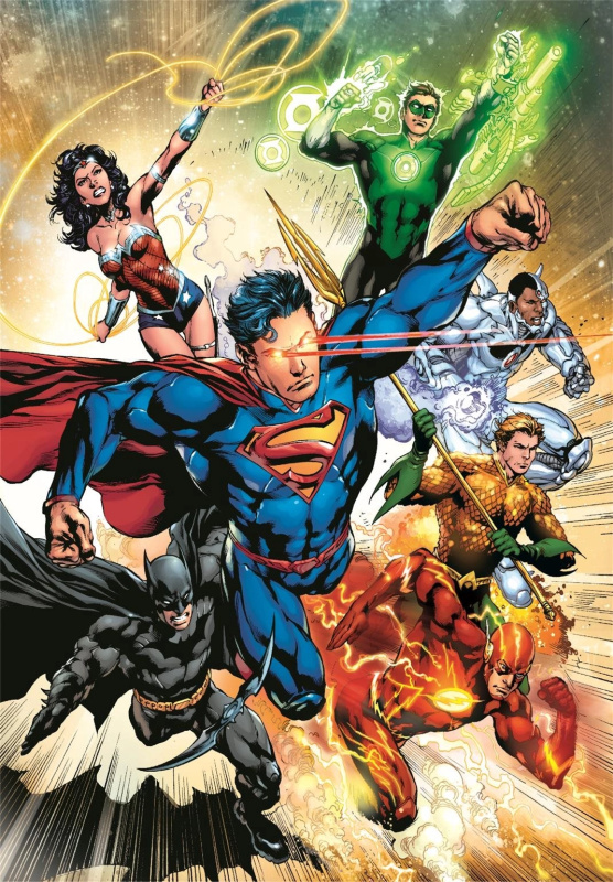 CLEMENTONI DC Comics Liga Spravedlnosti 500 dílků