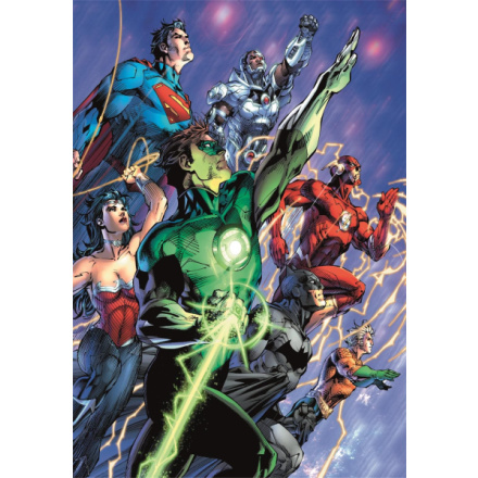 CLEMENTONI DC Comics Liga Spravedlnosti 500 dílků