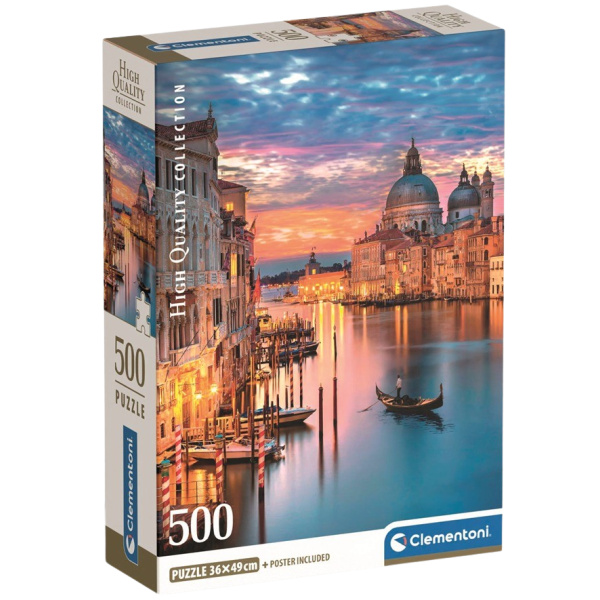 Clementoni Benátky 35056 500 dílků