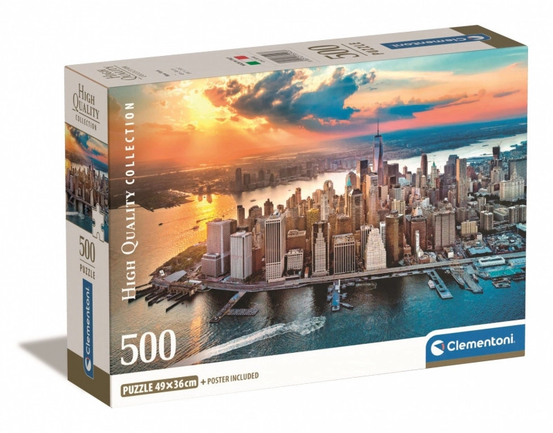 Clementoni 35038 Pohled New York 500 dílků