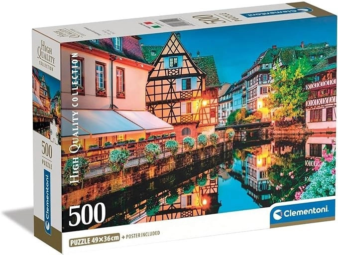 CLEMENTONI Štrasburk Staré město 500 dílků