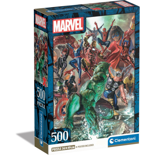 CLEMENTONI Avengers 500 dílků