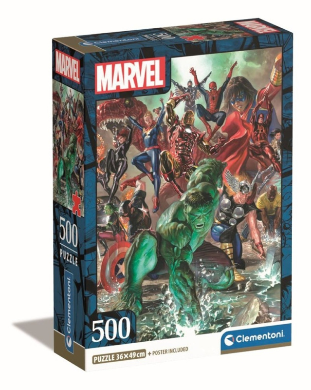 CLEMENTONI Avengers 500 dílků