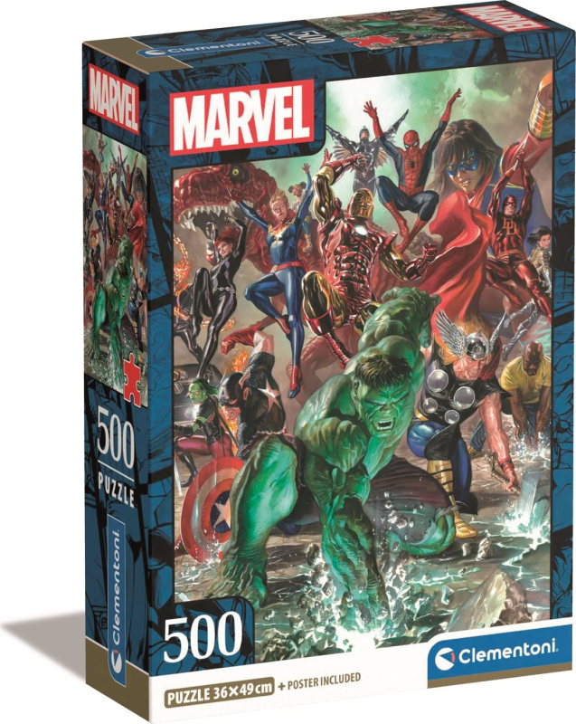 CLEMENTONI Avengers 500 dílků