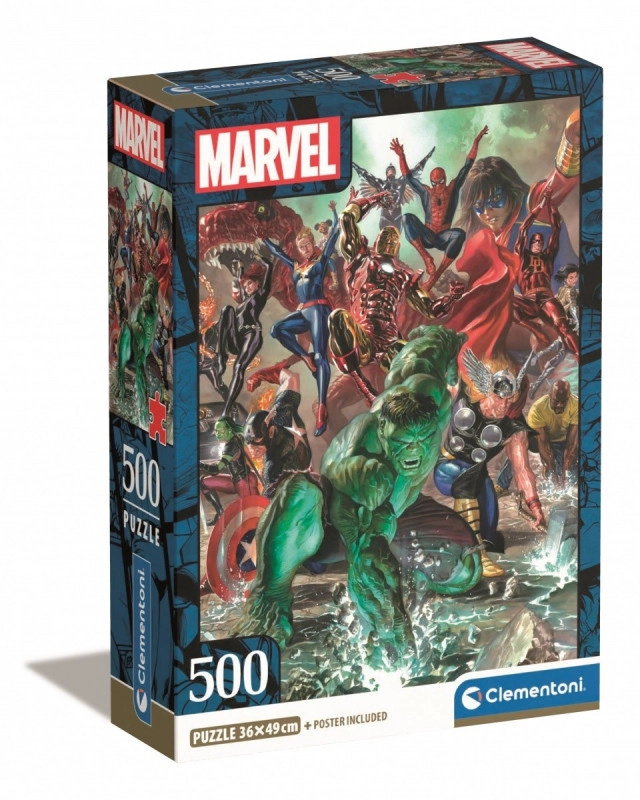 CLEMENTONI Avengers 500 dílků
