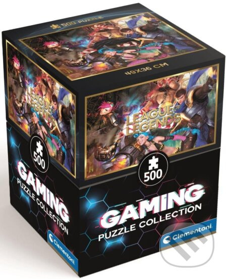 CLEMENTONI Gaming Collection League of Legends 500 dílků
