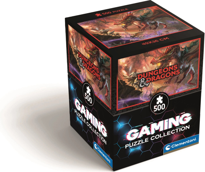 CLEMENTONI Gaming Collection Dungeons&Dragons 500 dílků