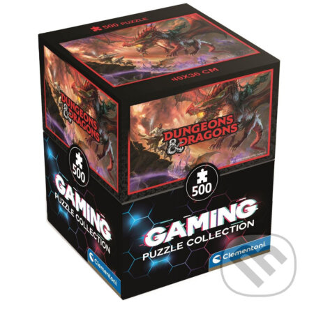 CLEMENTONI Gaming Collection Dungeons&Dragons 500 dílků