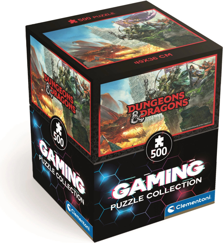 CLEMENTONI Gaming Collection Dungeons&Dragons 500 dílků