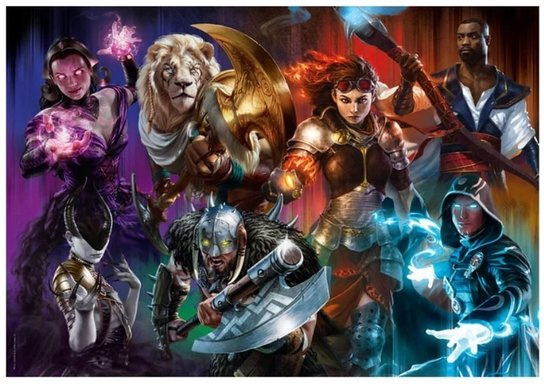 CLEMENTONI Gaming Collection Magic The Gathering 500 dílků