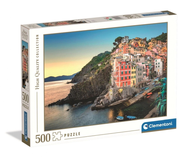 Clementoni puzzle 500 dílků – Riomaggiore Coast (High Quality)