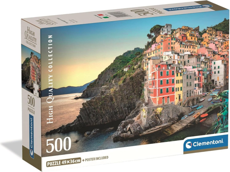 Puzzle Riomaggiore 500 dílků od Clementoni