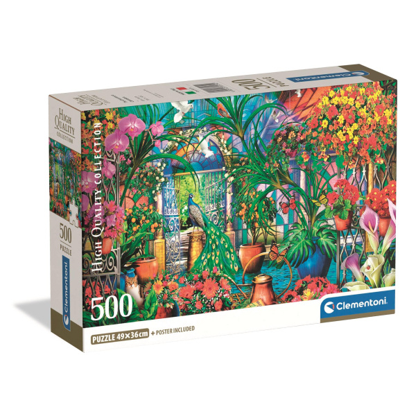 Clementoni Puzzle Strážci skleníku 500 dílků