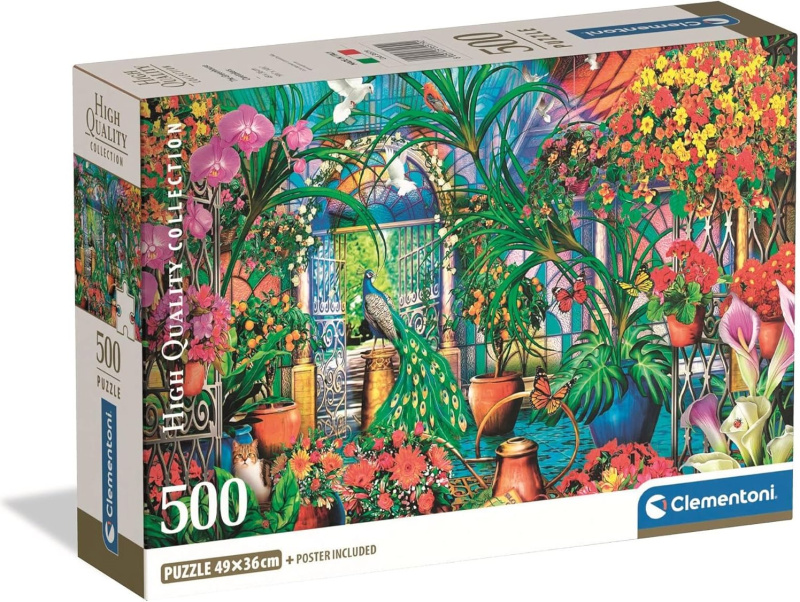Clementoni Puzzle Strážci skleníku 500 dílků