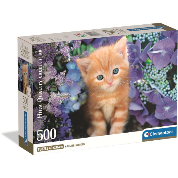 Puzzle Zrzavé kotě od Clementoni