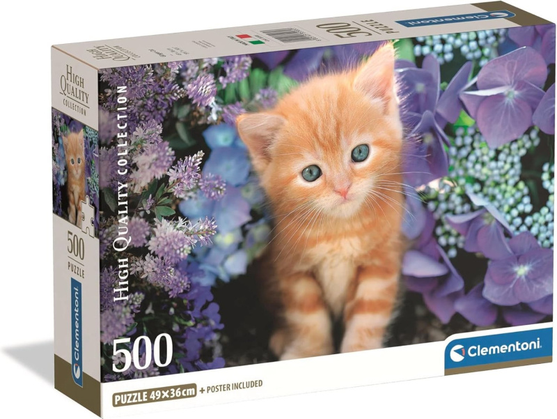 Puzzle Zrzavé kotě od Clementoni