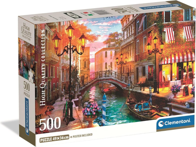Clementoni Puzzle Západ Slunce Nad Benátkami