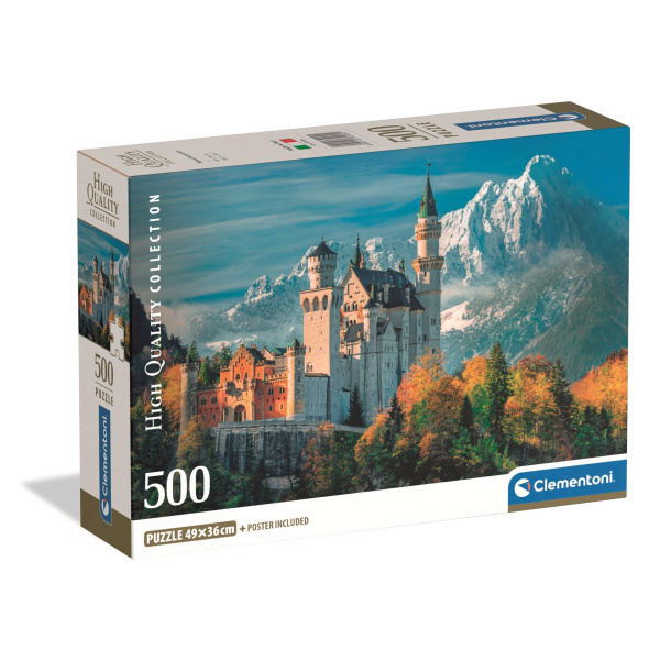 Puzzle Zámek Neuschwanstein 500 dílků