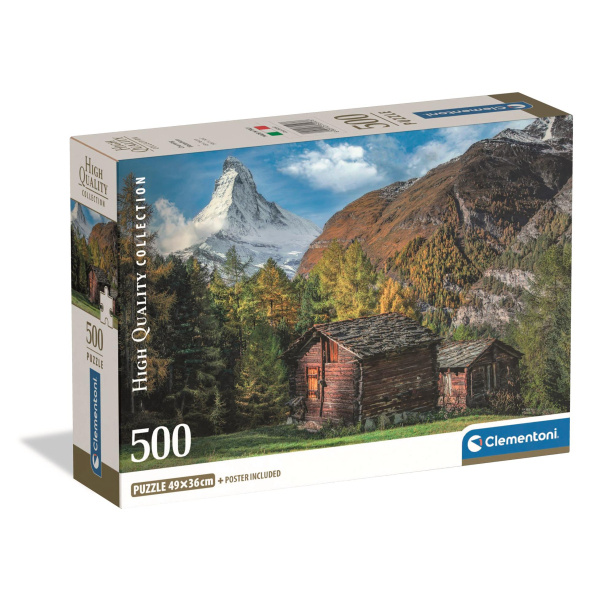 Kouzelný Matterhorn puzzle 500 dílků