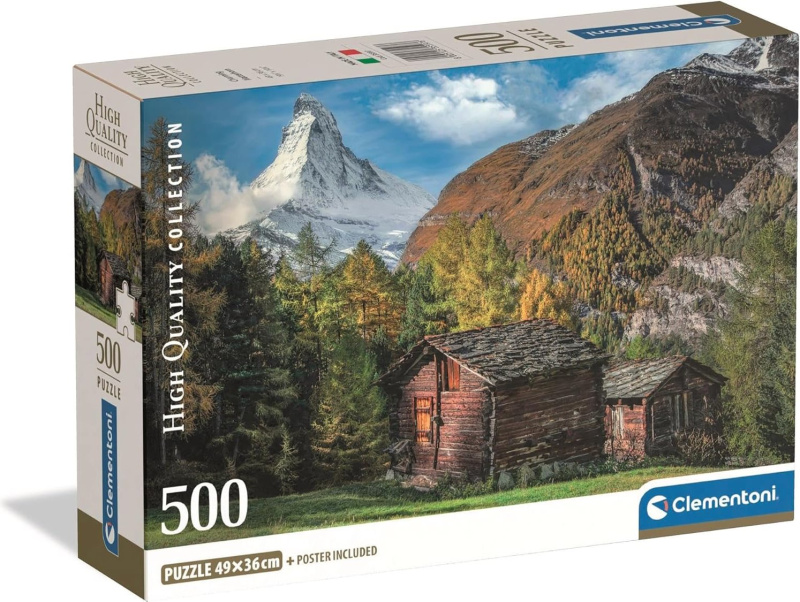Kouzelný Matterhorn puzzle 500 dílků