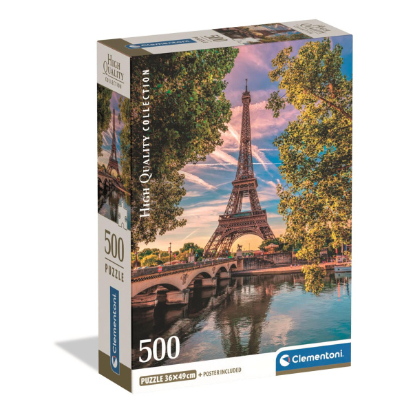 Puzzle Malebná Scenérie Podél Seiny