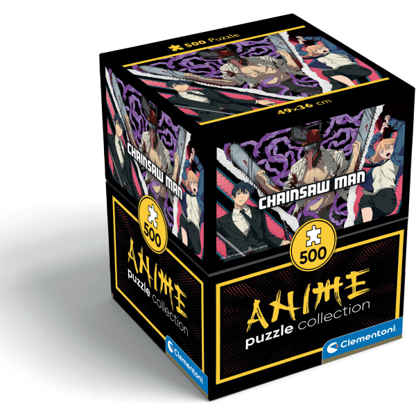 Puzzle CLEMENTONI Anime Chainsaw Man 500 dílků