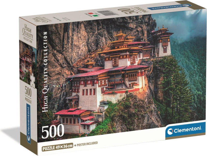 Clementoni puzzle Tygří hnízdo 500 dílků