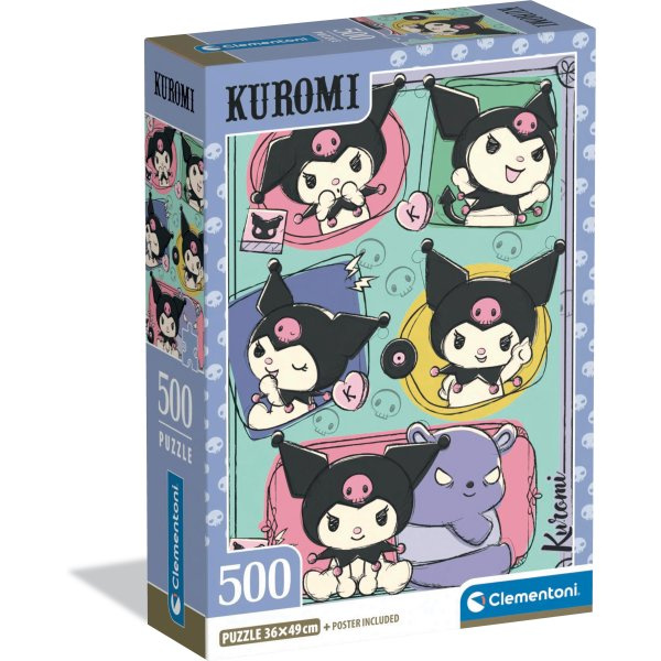 Puzzle CLEMENTONI Kuromi 500 dílků