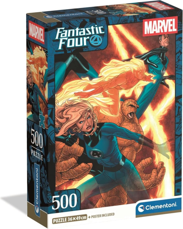 Puzzle CLEMENTONI Fantastická čtyřka 500 dílků