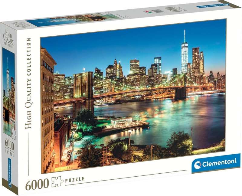 Puzzle Světla nad Brooklynským mostem 6000 dílků