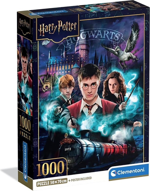 Clementoni puzzle Harry Potter: Vítejte v Bradavicích 1000 dílků
