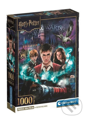 Clementoni puzzle Harry Potter: Vítejte v Bradavicích 1000 dílků