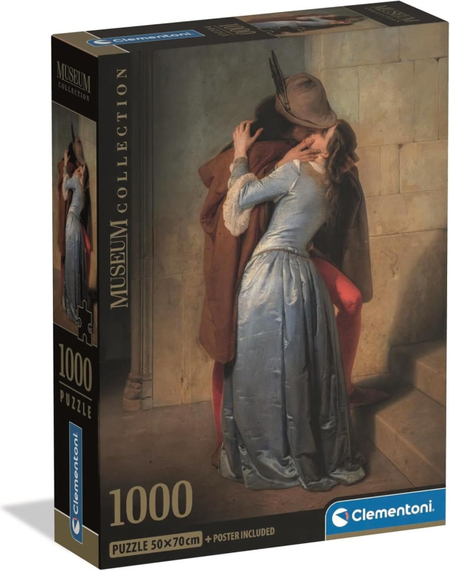 Clementoni - Puzzle 1000 Muzeum Polibek - Hayez