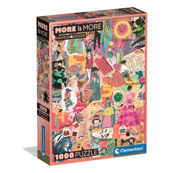 Clementoni puzzle móda a design 1000 dílků