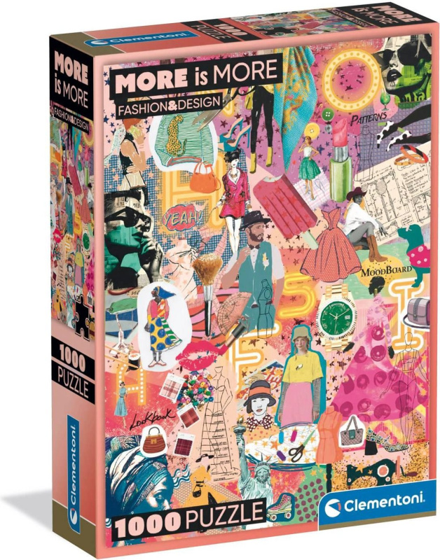 Clementoni puzzle móda a design 1000 dílků