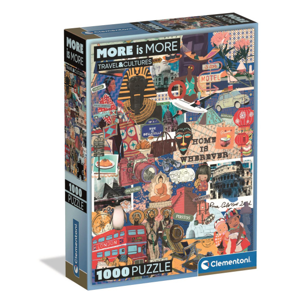 Clementoni Puzzle Cestování a Kultura 1000 dílků