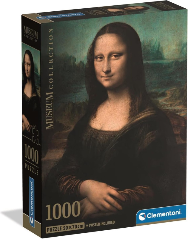 Puzzle Mona Lisa 1000 dílků od CLEMENTONI