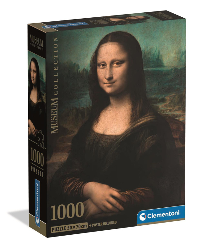 Puzzle Mona Lisa 1000 dílků od CLEMENTONI
