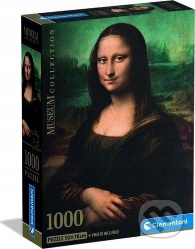 Puzzle Mona Lisa 1000 dílků od CLEMENTONI