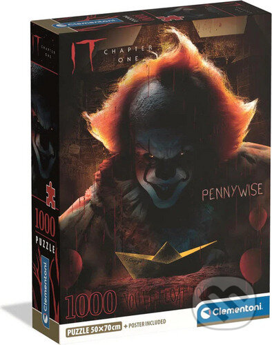 Clementoni puzzle Horror Collection 1000 dílků